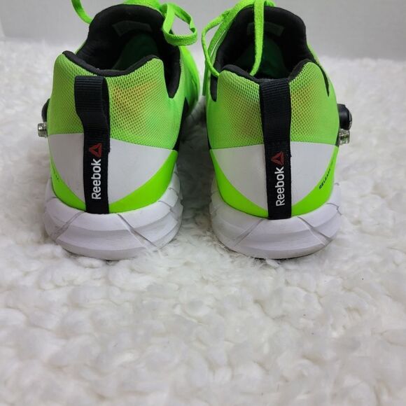 Reebok ZPump Fusion 2.0 Men's Shoes Size 9.5 Green And Black Running - Picture 4 of 10